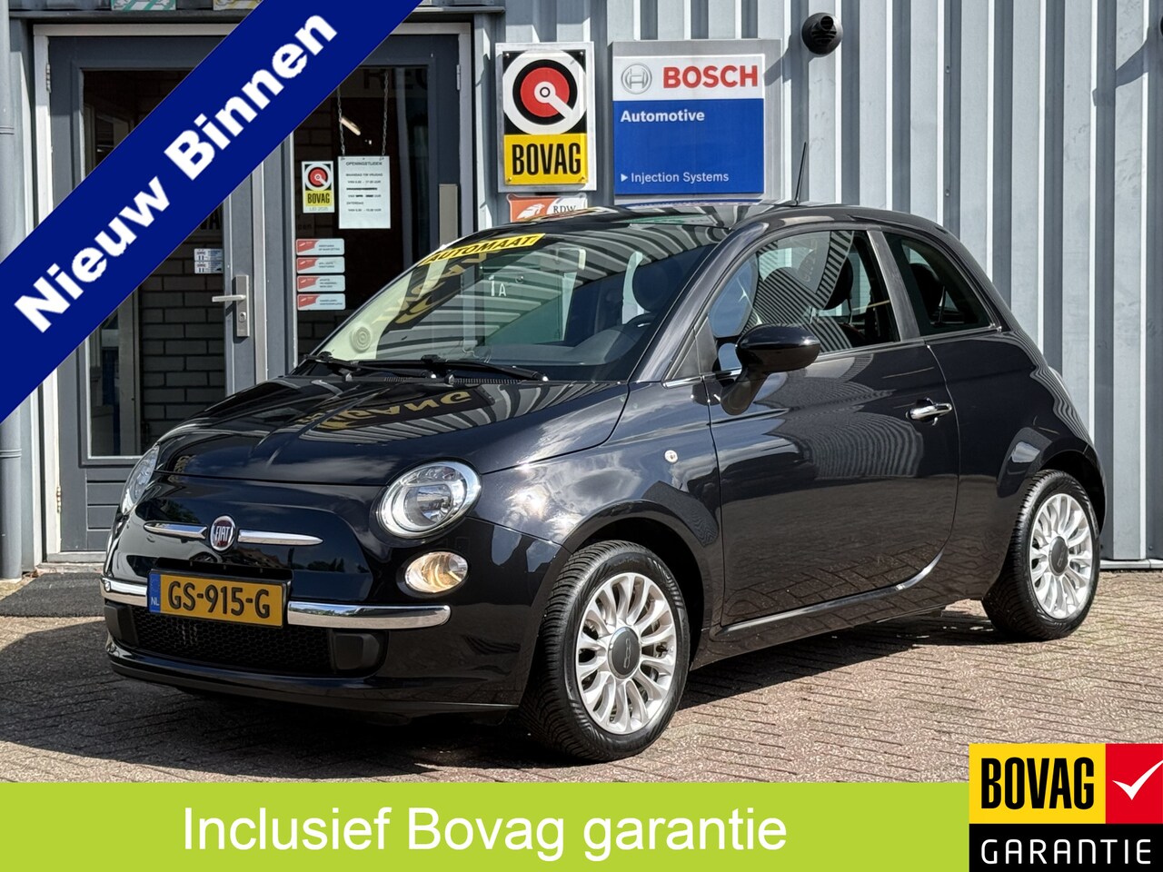 Fiat 500 - 0.9 TwinAir Turbo Easy | AUTOMAAT | AIRCO | NETTE AUTO | 12 MAAND GARANTIE | - AutoWereld.nl