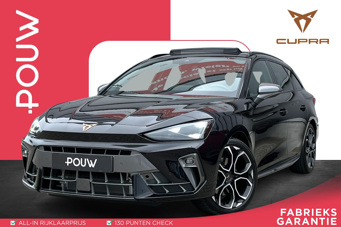 CUPRA Leon Sportstourer - 1.5 TSI e-Hybrid 204pk DSG Business | SoH 100% | Panoramadak | Camera - AutoWereld.nl