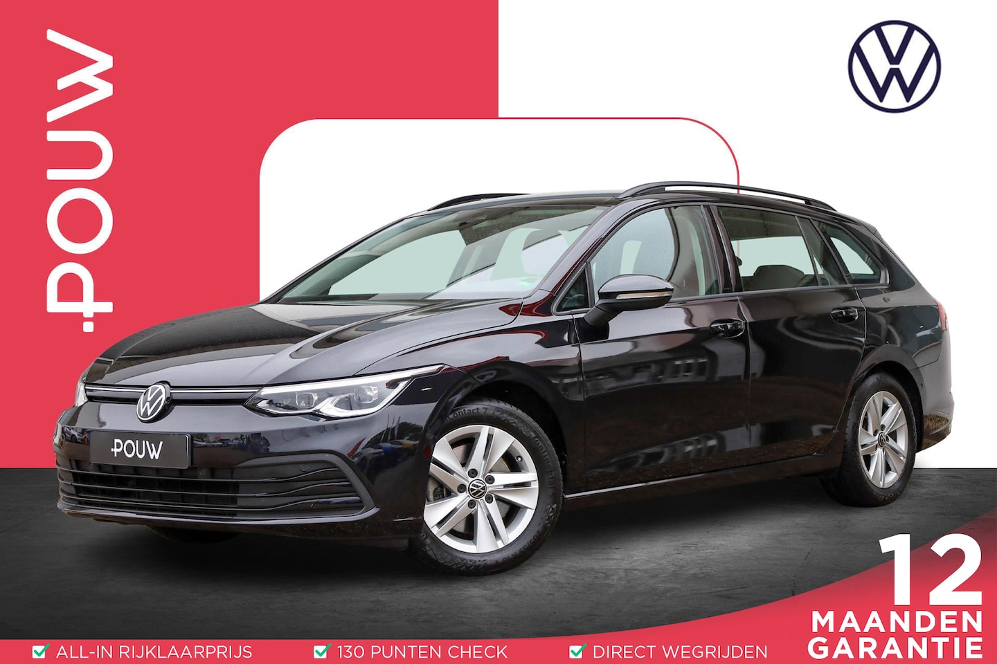 Volkswagen Golf Variant - 2.0 TDI 115pk Life Business | Parkeersensoren | Stoelverwarming | Park Assist - AutoWereld.nl