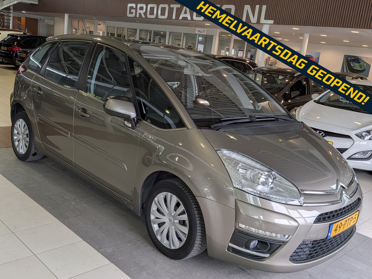 Citroën C4 Picasso - 1.6 THP Tendance EGS Automaat Airco, Cruise Control, Stuurbekrachtiging - AutoWereld.nl
