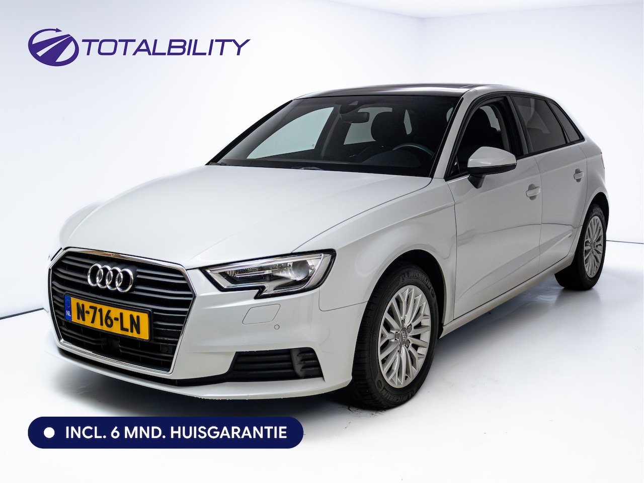 Audi A3 Sportback - 1.6 TDI Pro Line 116 PK Automaat | Leer | Panoramadak | Stoelverwarming | Adap. Cruise | N - AutoWereld.nl