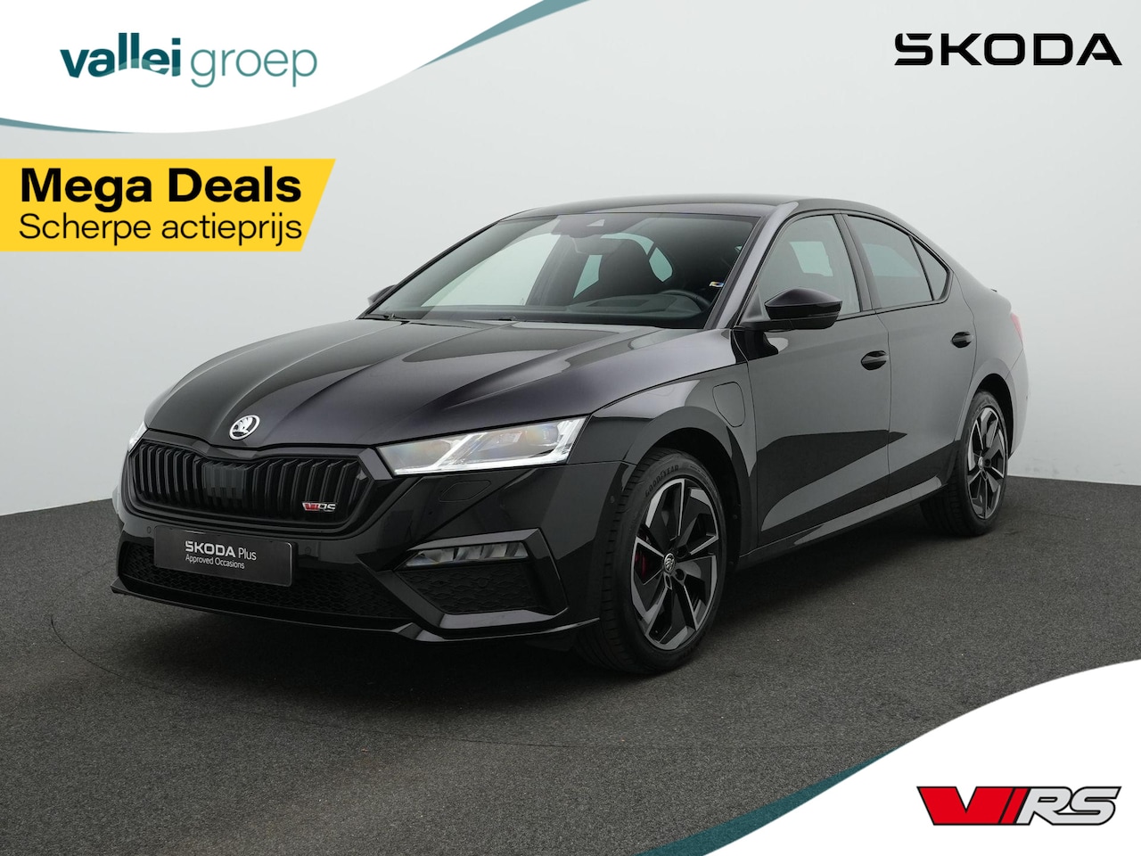 Skoda Octavia - 1.4 TSI 245 pk DSG DSG RS iV PHEV | Head-up display | Matrix LED | Stuur-/stoelverwarming - AutoWereld.nl