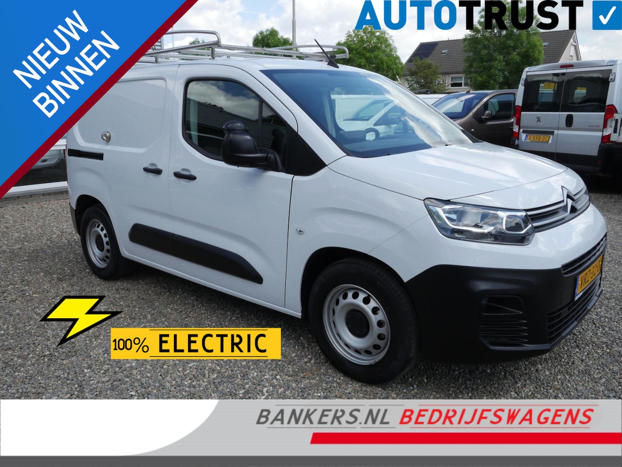 Citroën ë-Berlingo - Club 50 kWh, Airco, SOH 93.5% - AutoWereld.nl