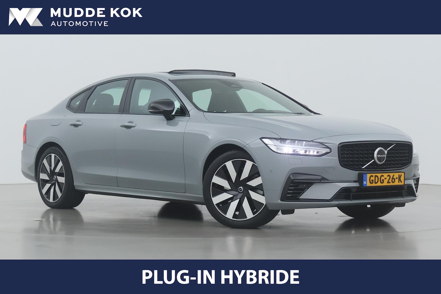 Volvo S90 - T8 AWD Ultimate Dark | Schuif/kanteldak | ACC | Head-Up | 360° Camera | BLIS | Stoel+Stuur - AutoWereld.nl