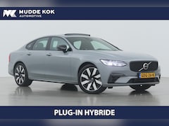 Volvo S90 - T8 AWD Ultimate Dark | Schuif/kanteldak | ACC | Head-Up | 360° Camera | BLIS | Stoel+Stuur