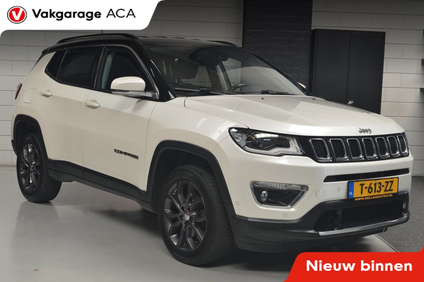 Jeep Compass - 1.4 MultiAir Limited 4x4 // NAVI // CAMERA // CRUISE // PDC // STOEL&STUUR VERWARMING // - AutoWereld.nl