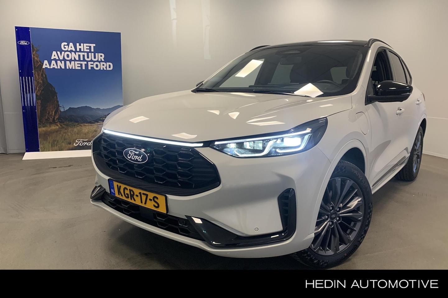Ford Kuga - 2.5 PHEV Sound Edition | Elektrisch wegklapbare trekhaak | Winter Pack | 360 graden camera - AutoWereld.nl