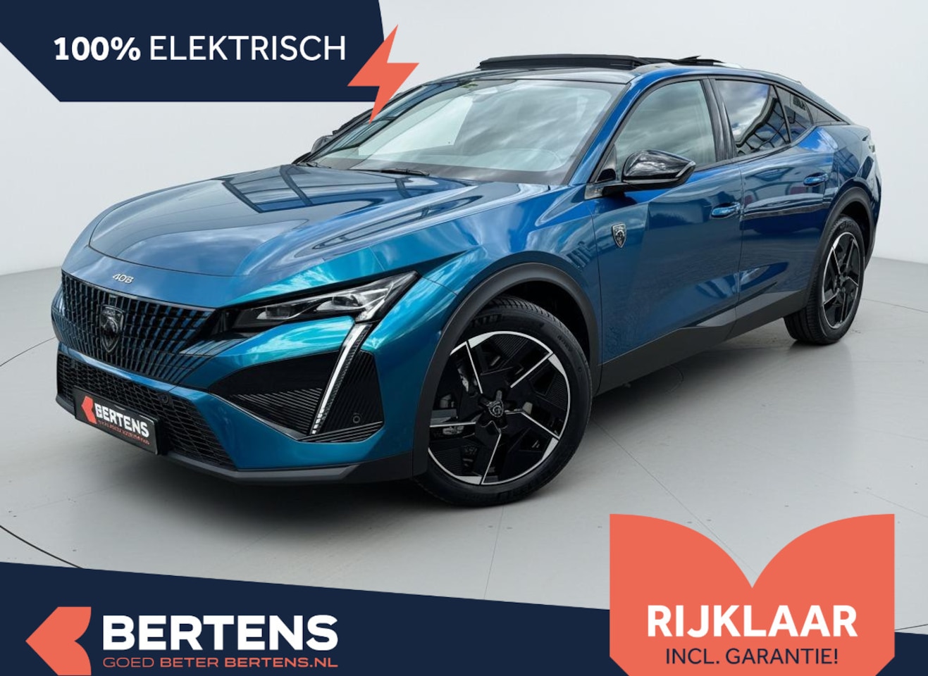 Peugeot e-408 - GT 58 kWh | Nieuw! | Zeer compleet en rijklaar geleverd! | - AutoWereld.nl
