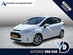 Ford B-Max - 1.0 EcoBoost Titanium | NL Auto/Voll.Historie/Navi/Camera/Clima/Cruise/Stoel+Voorruitverwa