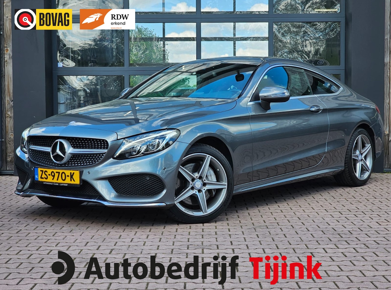 Mercedes-Benz C-klasse Coupé - 250 Edition 1 | Automaat | LED | Elek. stoelen | Sfeerverlichting | AMG | Elek. achterklep - AutoWereld.nl