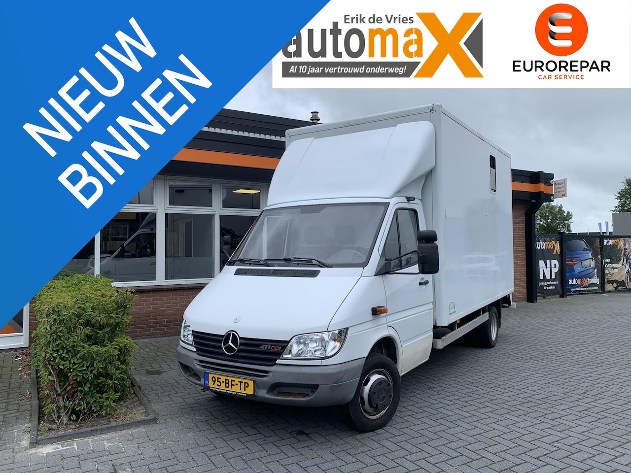 Mercedes-Benz Sprinter - 411 CDI 2.2 402 |Dubbellucht!|Paardentransport!|INCL BTW!| - AutoWereld.nl