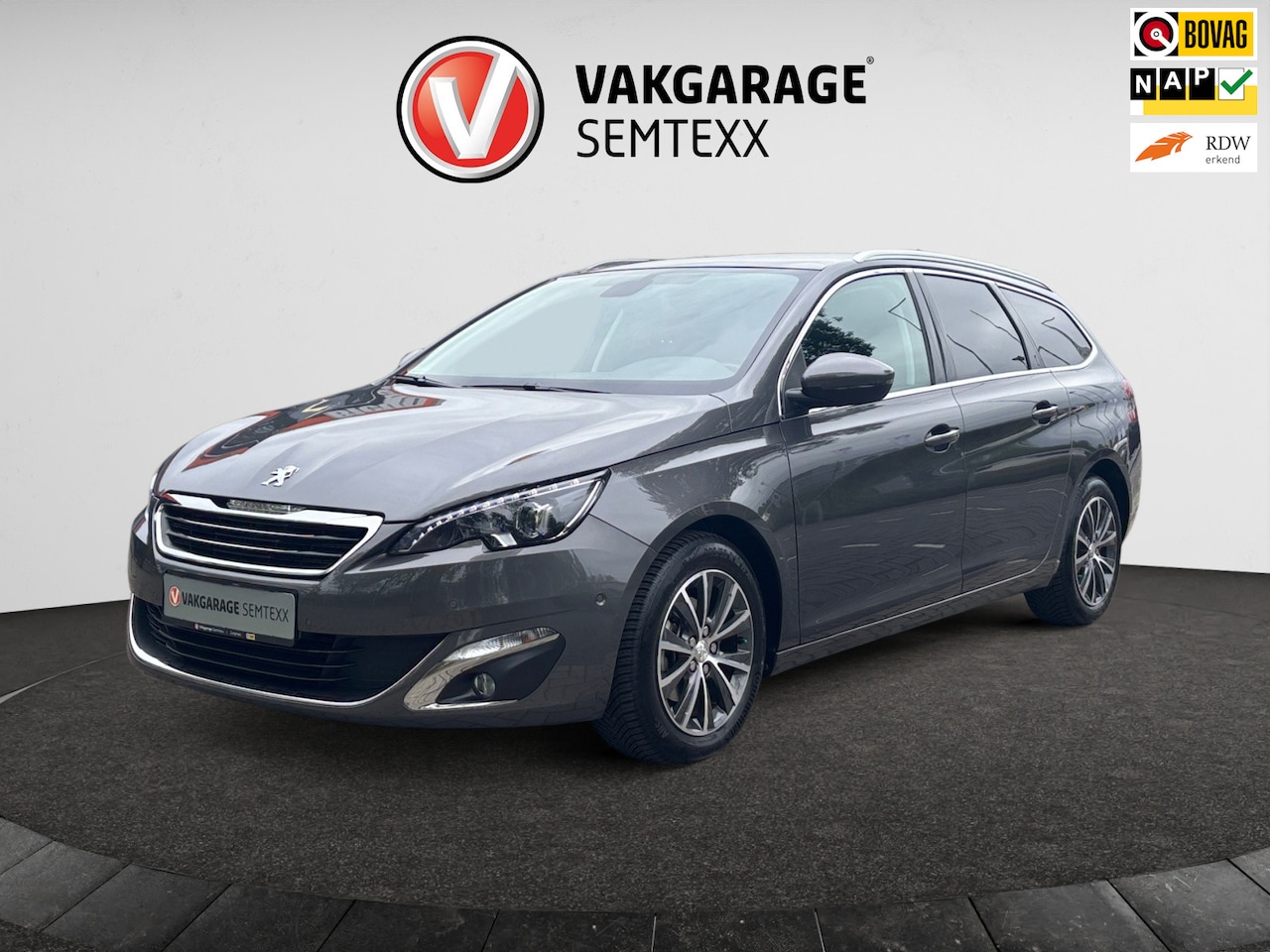 Peugeot 308 SW - 1.2 PureTech Allure | Automaat | Org. NL | 1e Eig. | Distr. 08-2024 Bij 72.864 km | All-Se - AutoWereld.nl
