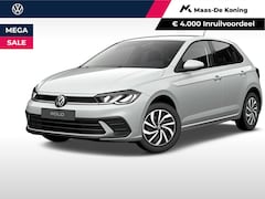 Volkswagen Polo - 1.0 TSI 95 pk Life Edition · Camera · Apple/Android Car Play · P-Sensoren · 15'' Inch · ME