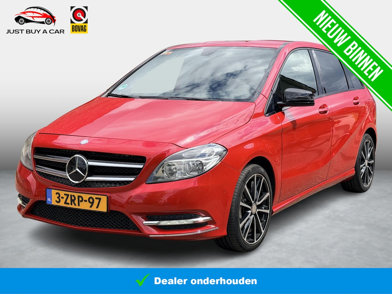 Mercedes-Benz B-klasse - 180 /Orig. Trekhaak / Cruise Control / Stoelverwarming / Recent onderhouden / Camera / Dea - AutoWereld.nl