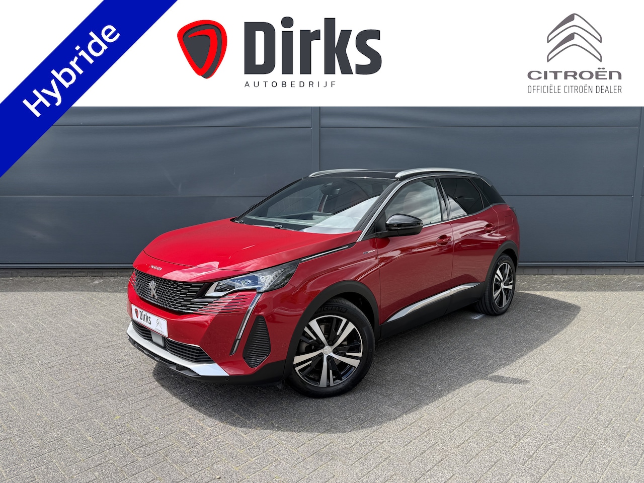 Peugeot 3008 - 300pk HYbrid4 GT (Elektrisch Schuifdak - Leder incl verwarming/massage/geheugen - Adaptiev - AutoWereld.nl