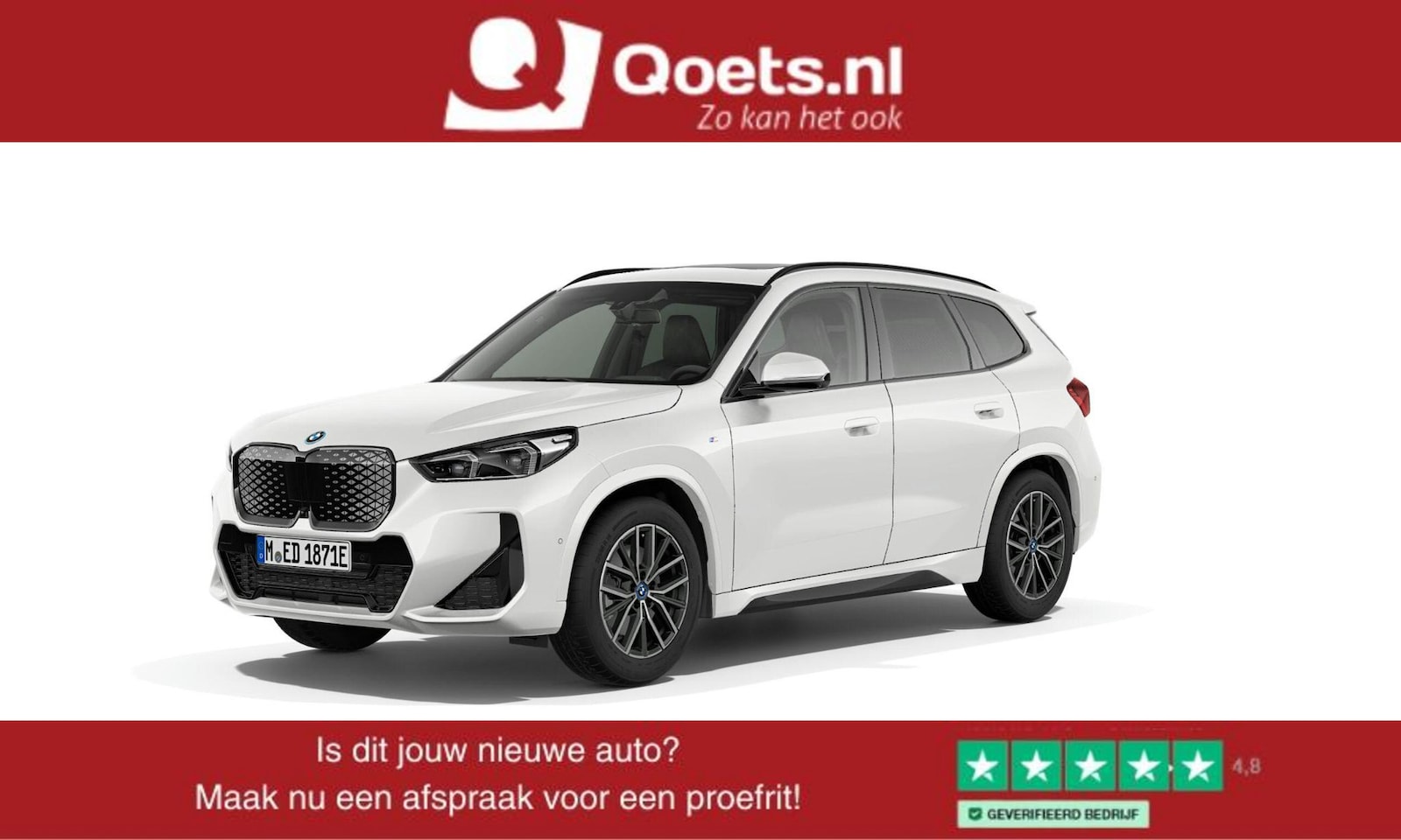 BMW iX1 - eDrive20 67 kWh M Sport - Panoramadak - Driving Assistant Plus - Head up - Getinte ruiten - AutoWereld.nl