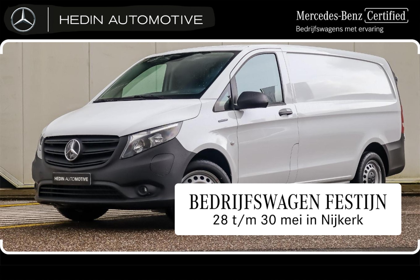 Mercedes-Benz eVito - eVito L2 | Audio Pakket | Cruisecontrol | Airco met Voorklimatisering| Zitcomfortpakket | - AutoWereld.nl