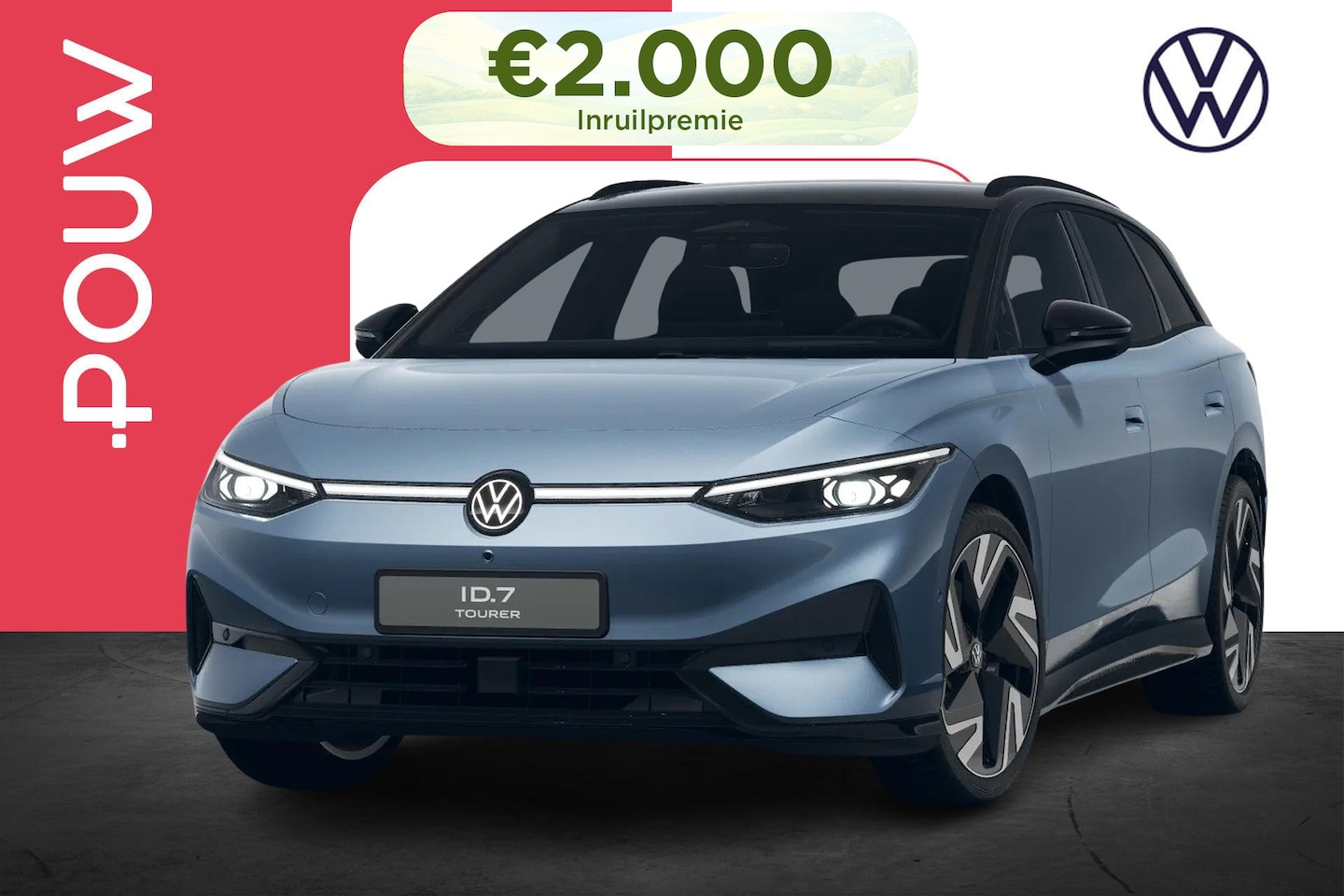 Volkswagen ID.7 Tourer - 286pk Limited Edition Plus 86 kWh | Warmtepomp | Trekhaak Wegklapbaar - AutoWereld.nl