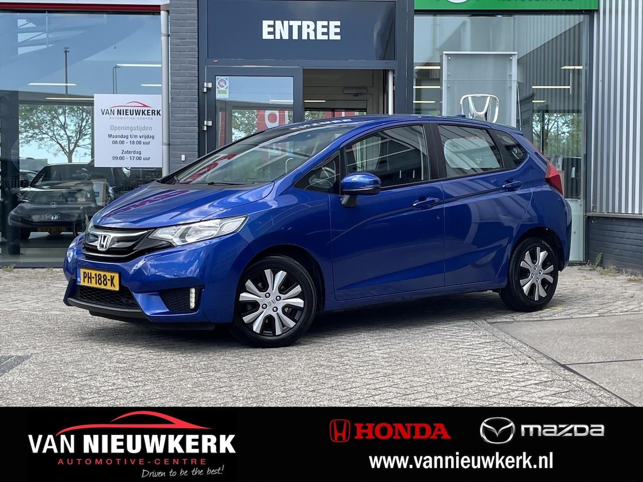 Honda Jazz - 1.3 i-VTEC Comfort | Navi | Airco | Cruise Control - AutoWereld.nl