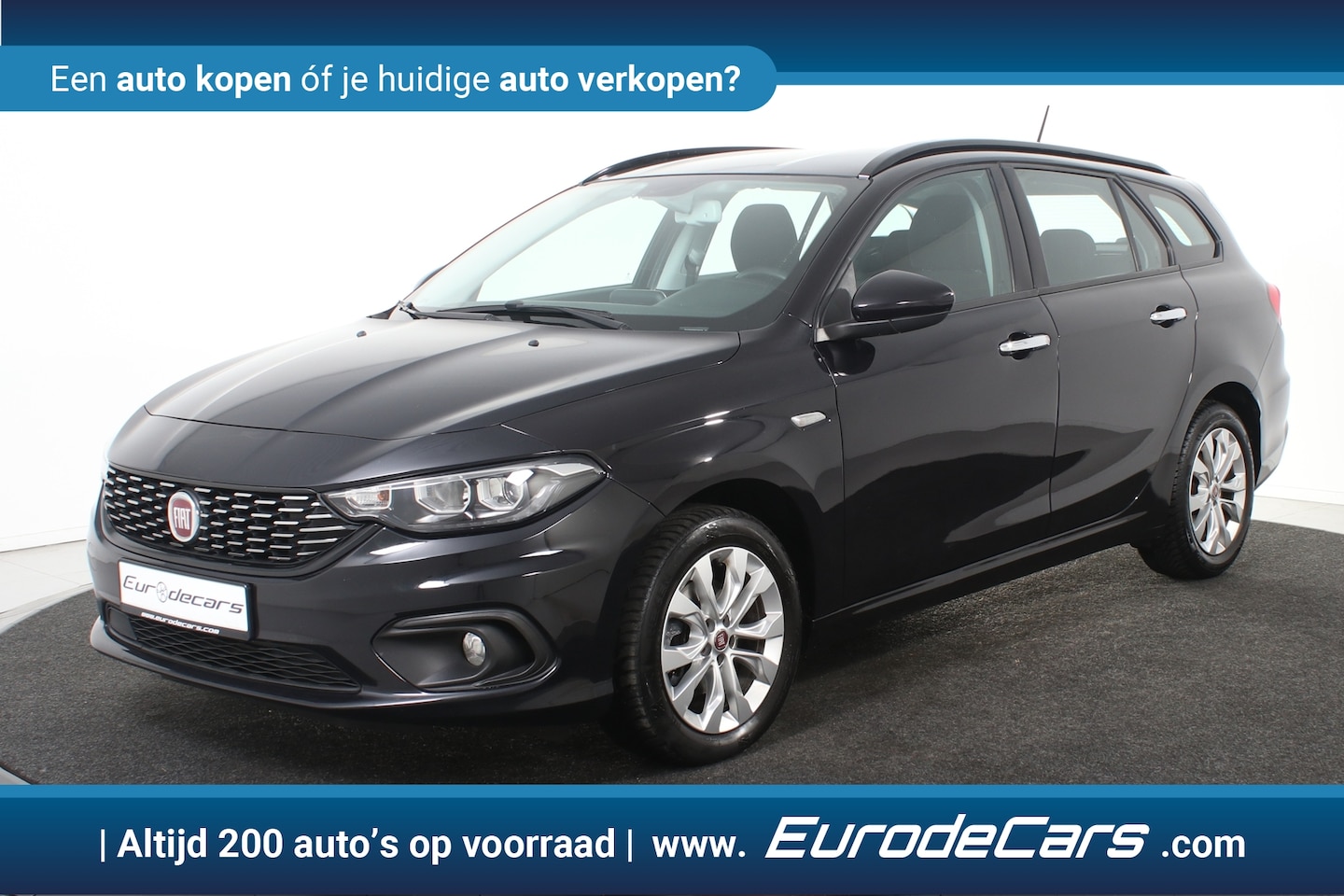 Fiat Tipo Stationwagon - 1.6 MultiJet 16v Business Automaat *Navigatie*Stoelverwarming* - AutoWereld.nl