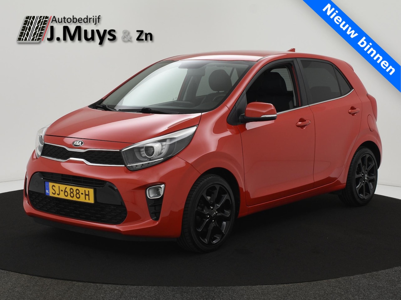 Kia Picanto - 1.0 CVVT Design Edition LEER|NAVI|CLIMA|CRUISE|CARPLAY||CAMERA - AutoWereld.nl