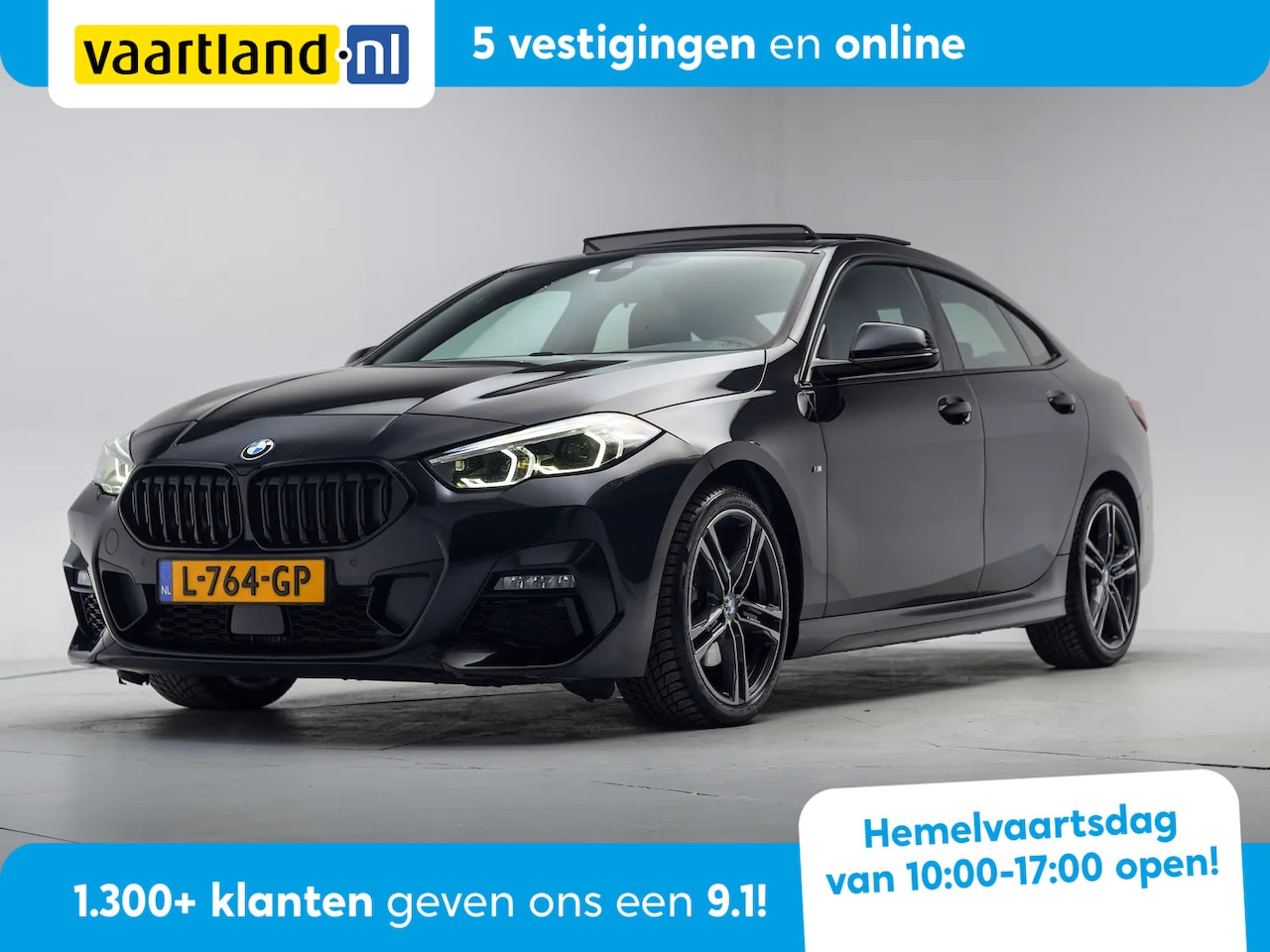 BMW 2-Serie - 218i M Sport Shadow Aut. [ Panoramadak Navi LED Half-Leder ] - AutoWereld.nl