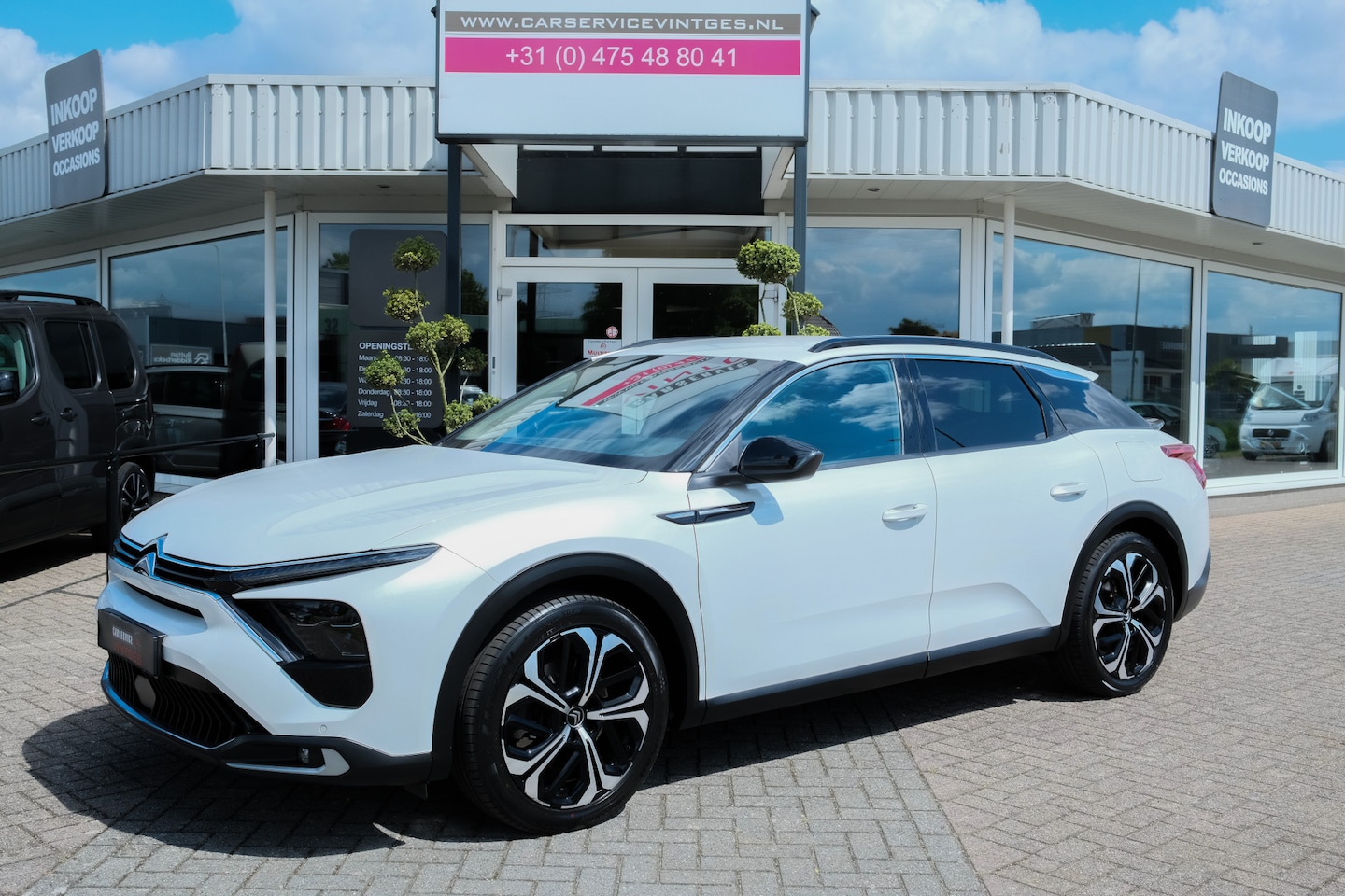 Citroën C5 X - 1.6 Plug-in Hybrid 225 Shine Volledig leder, Memory, Stoel en stuurwielverwarming, Head up - AutoWereld.nl
