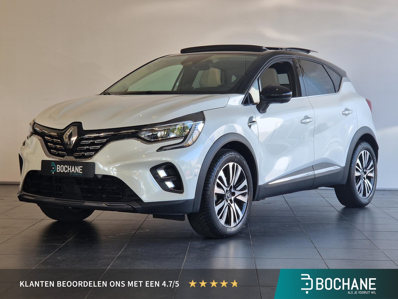 Renault Captur - 1.3 TCe 130 Initiale Paris | 1E EIGENAAR/DEALER ONDERHOUDEN | SCHUIF/KANTELDAK | NAVIGATIE - AutoWereld.nl