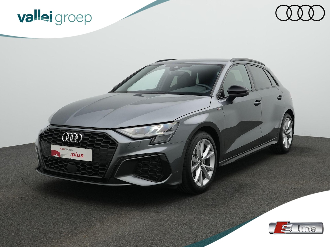 Audi A3 Sportback - 30 TFSI 110 pk S-tronic S-Line | Leder/alcantara | Stoelverwarming | Adaptive Cruise | Nav - AutoWereld.nl