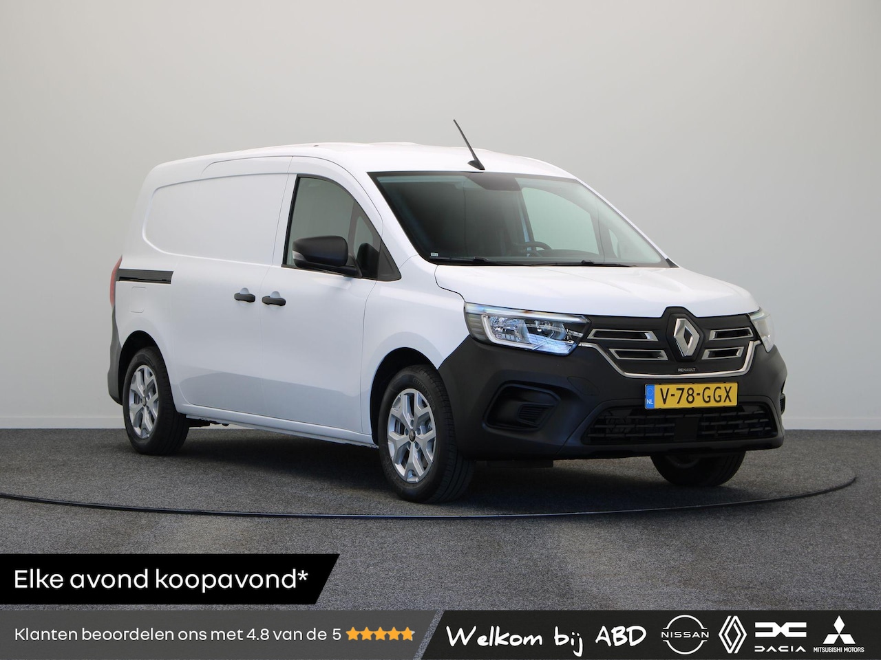 Renault Kangoo E-Tech - Advance L2 22 kW 44 kWh | Climate control | Cruise control | Radio | - AutoWereld.nl