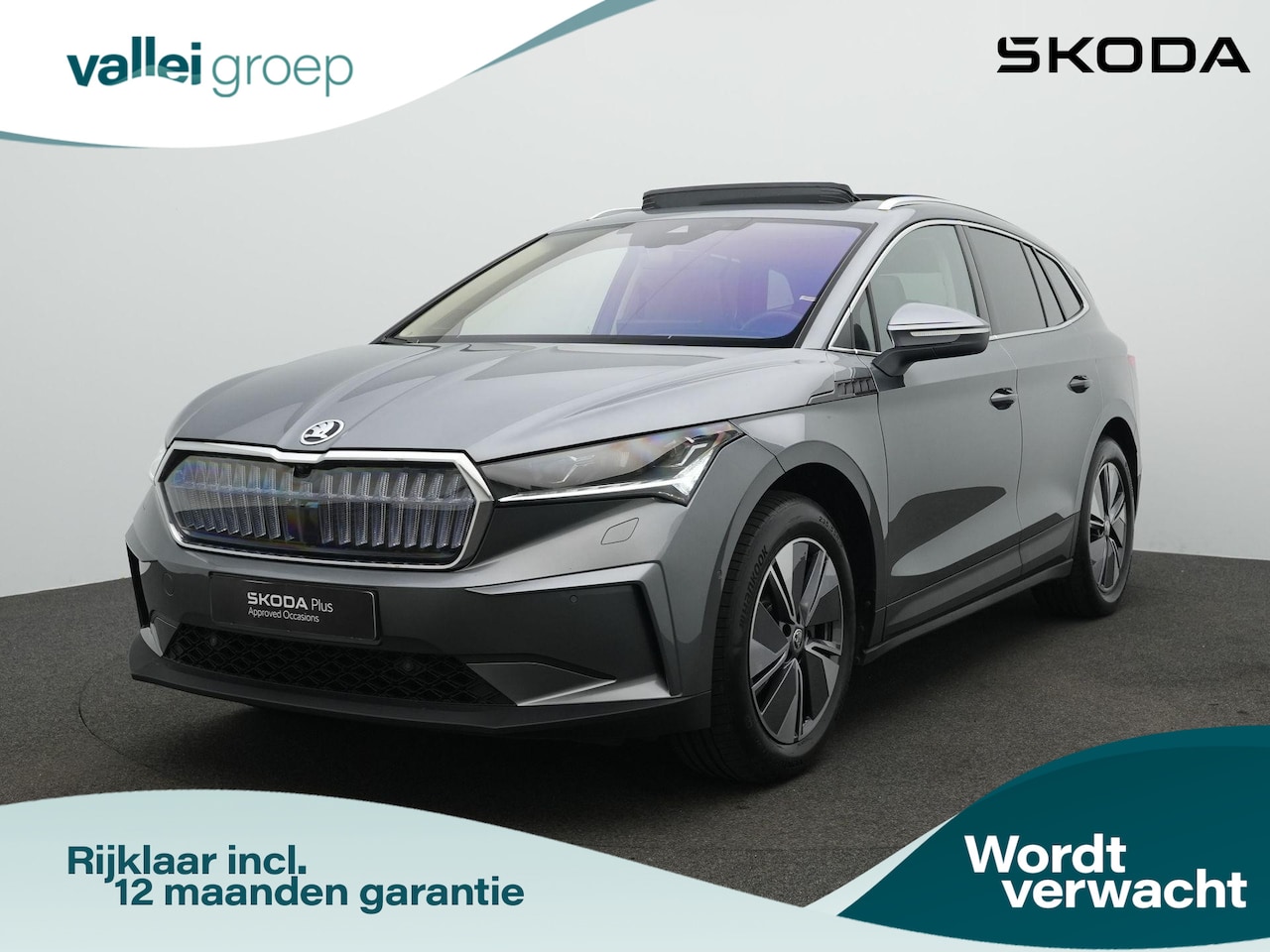 Skoda Enyaq iV - 80 204 pk Suite / Executive | Panoramadak | Trekhaak | Warmtepomp | Leder | Geheugenstoele - AutoWereld.nl