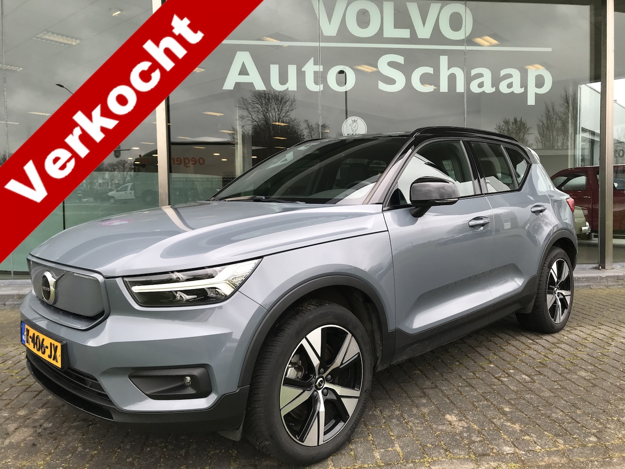 Volvo XC40 - Recharge P8 AWD R-Design | Rijklaar incl 12 mnd Bovag | SoH 93% Leder Trekhaak Stoel + stu - AutoWereld.nl