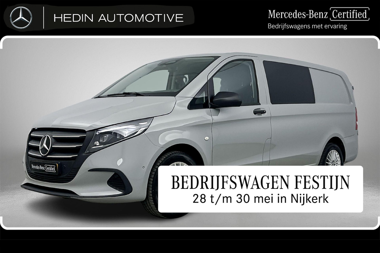 Mercedes-Benz Vito - 119 L2 Diesel Automaat Select Dubbel Cabine | Trekhaak | Stoelverwarming | Parkpilot | Cli - AutoWereld.nl