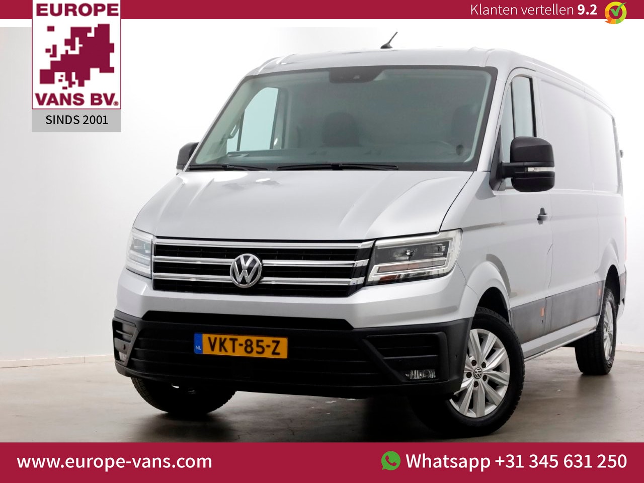 Volkswagen Crafter - 35 2.0 TDI 177pk DSG-Automaat L3H2 (L2H1) Highline LED/ACC/Trekhaak 3500kg 08-2021 - AutoWereld.nl