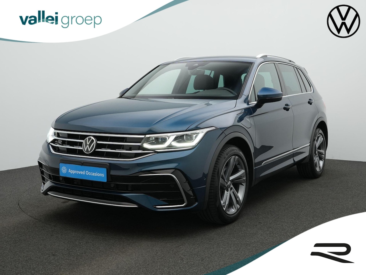 Volkswagen Tiguan - 1.4 TSI eHybrid 245 pk R-Line | Trekhaak | 360 Camera | Adaptief onderstel | IQ Light | St - AutoWereld.nl