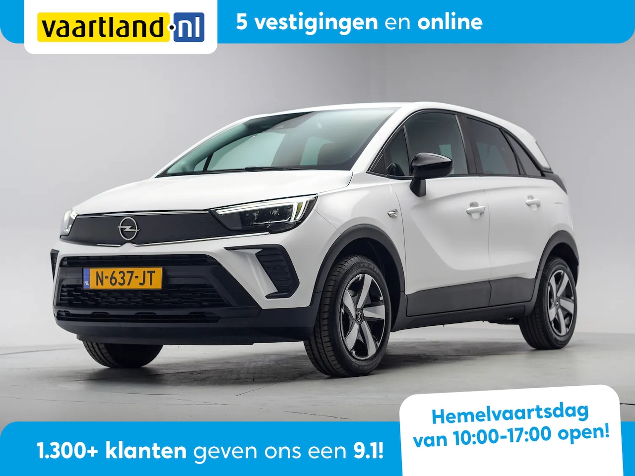 Opel Crossland - 1.2 Turbo Business Edition [ Navi Camera Led Cruise ] - AutoWereld.nl