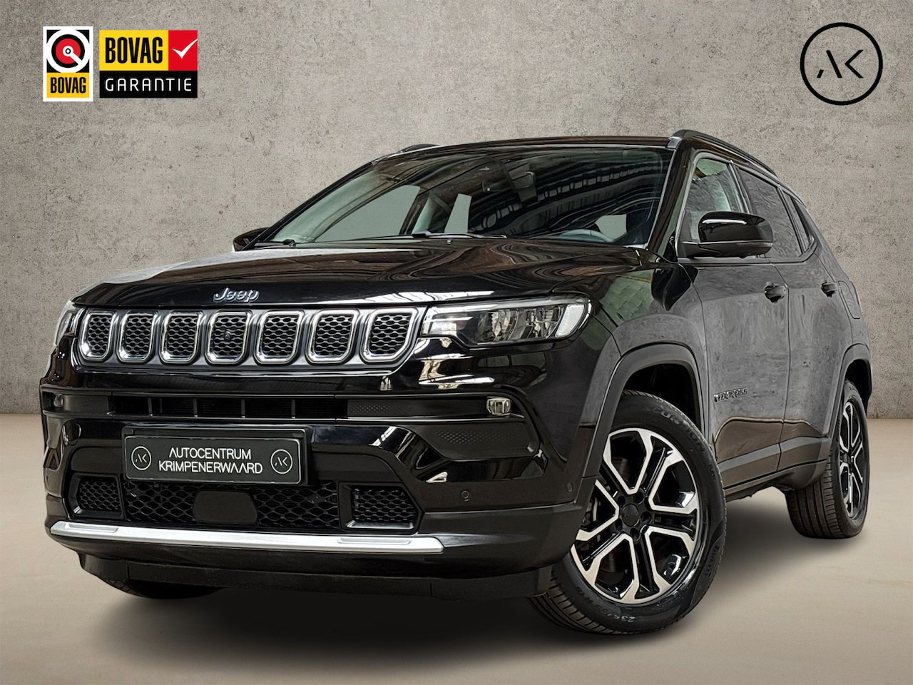 Jeep Compass - 4xe 190 Plug-in Hybrid Electric Night Eagle 190Pk Automaat (VIRTUAL COCKPIT, APPLE CARPLAY - AutoWereld.nl
