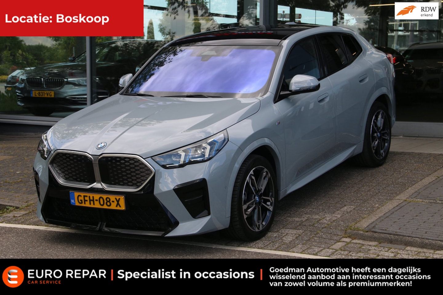 BMW iX2 - EDrive20 67 kWh M-PAKKET NL-AUTO NAP PANO-DAK! - AutoWereld.nl