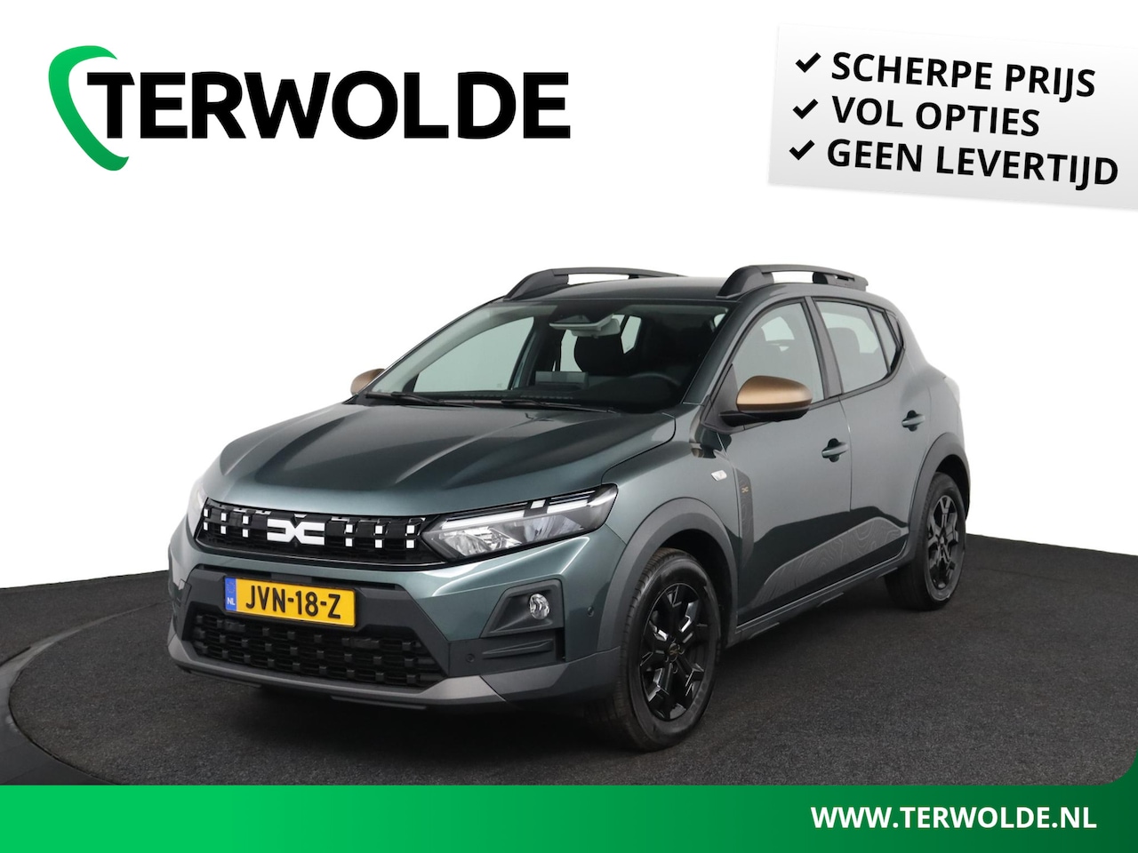Dacia Sandero Stepway - TCe 110 limited edition | Navigatie |  Around View Camera | Apple Car Play | Andorid Auto - AutoWereld.nl