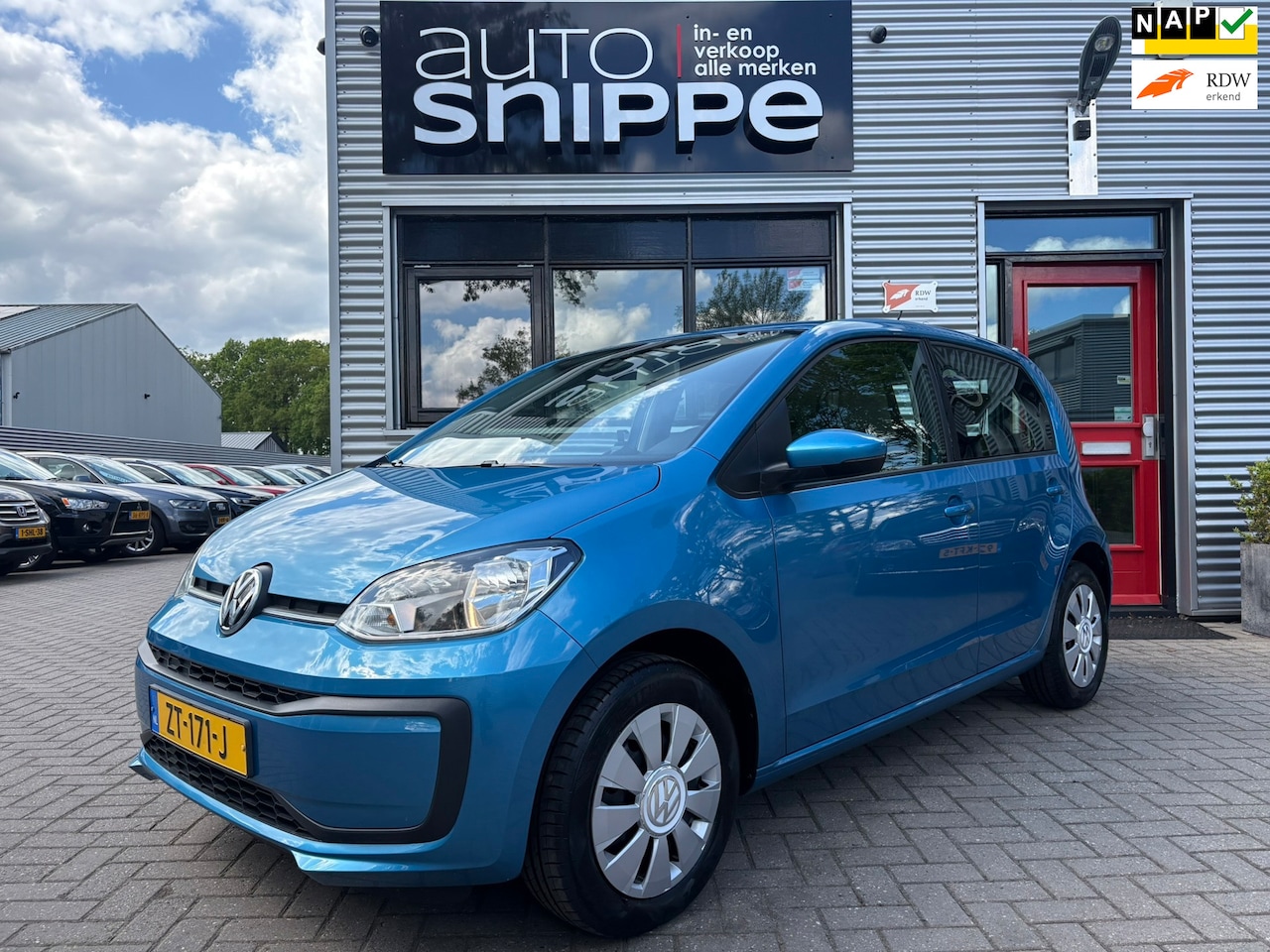 Volkswagen Up! - 1.0 BMT move up! -5DRS.-AIRCO-DAB+-BLUETOOTH-ISOFIX-ORIGINEEL NEDERLANDS!-52.583 KILOMETER - AutoWereld.nl