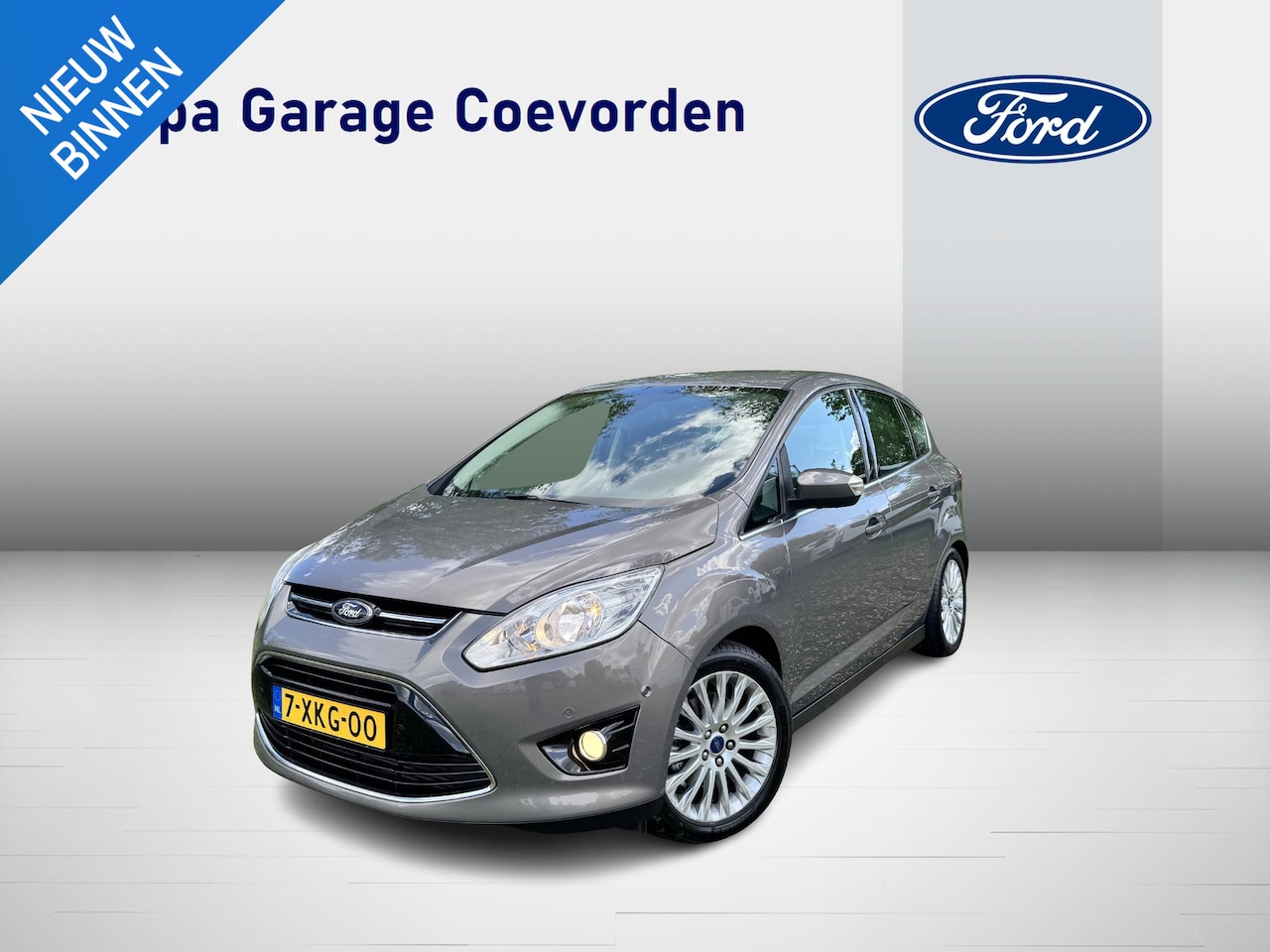 Ford C-Max - 1.6 EB 150 PK Titanium Edition Plus | 1E EIGENAAR | TREKHAAK 1.500KG | CRUISE | NAVI | CLI - AutoWereld.nl