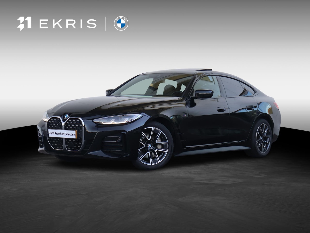 BMW 4-serie Gran Coupé - 430i High Executive M-Sportpakket / HIFI / Schuif - Kanteldak / Extra Getint Glas / 18 '' - AutoWereld.nl