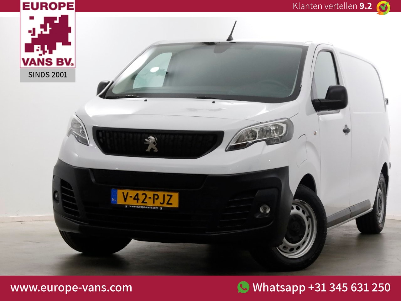 Peugeot e-Expert - Premium 75 kWh 100% Elektrisch WLTP 318km SOH 92% 10-2022 - AutoWereld.nl