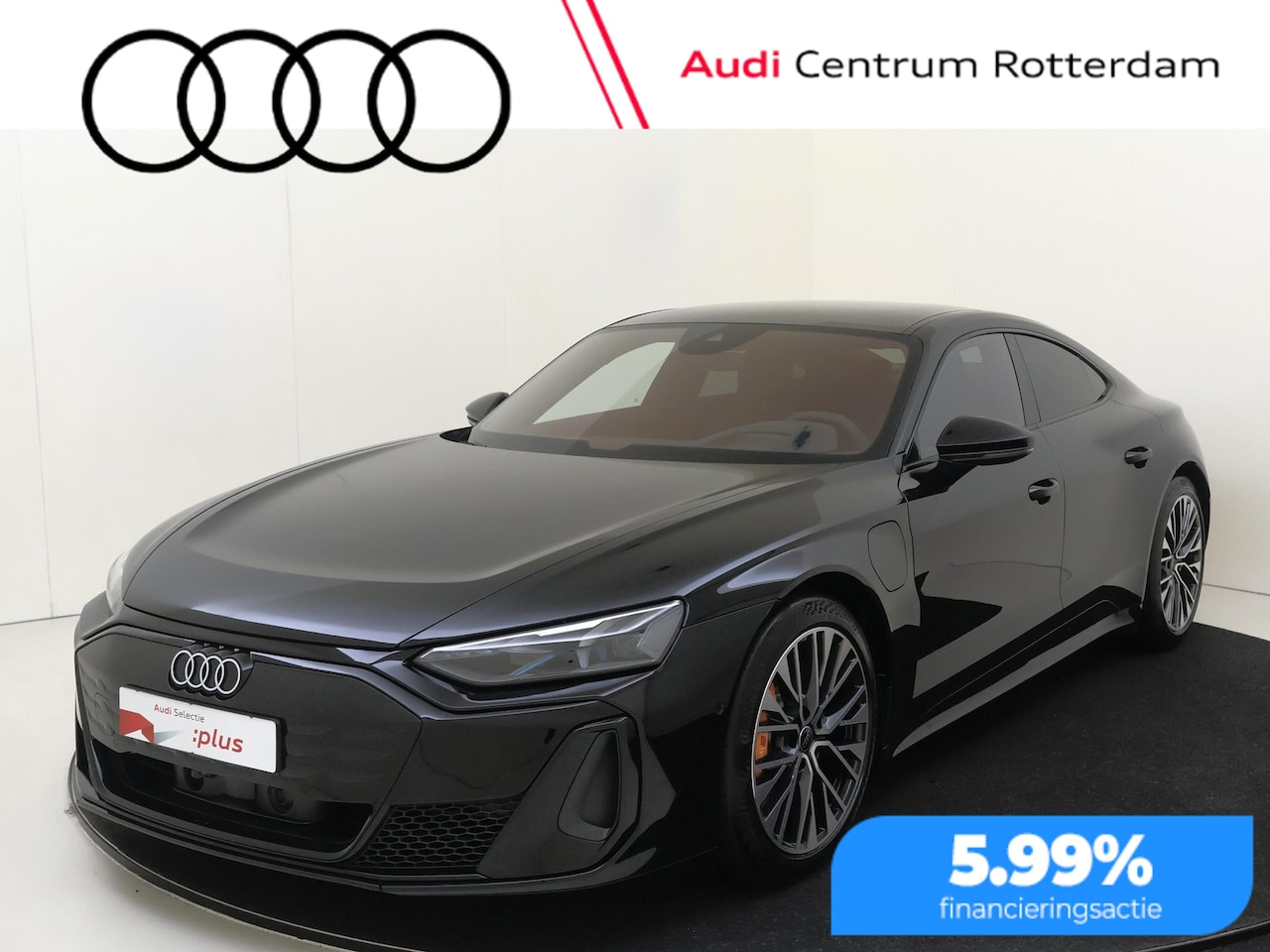 Audi e-tron GT - S e-tron GT | Panoramadak | Carbid remsysteem | Luchtvering | Head-up display | Vierwielbe - AutoWereld.nl