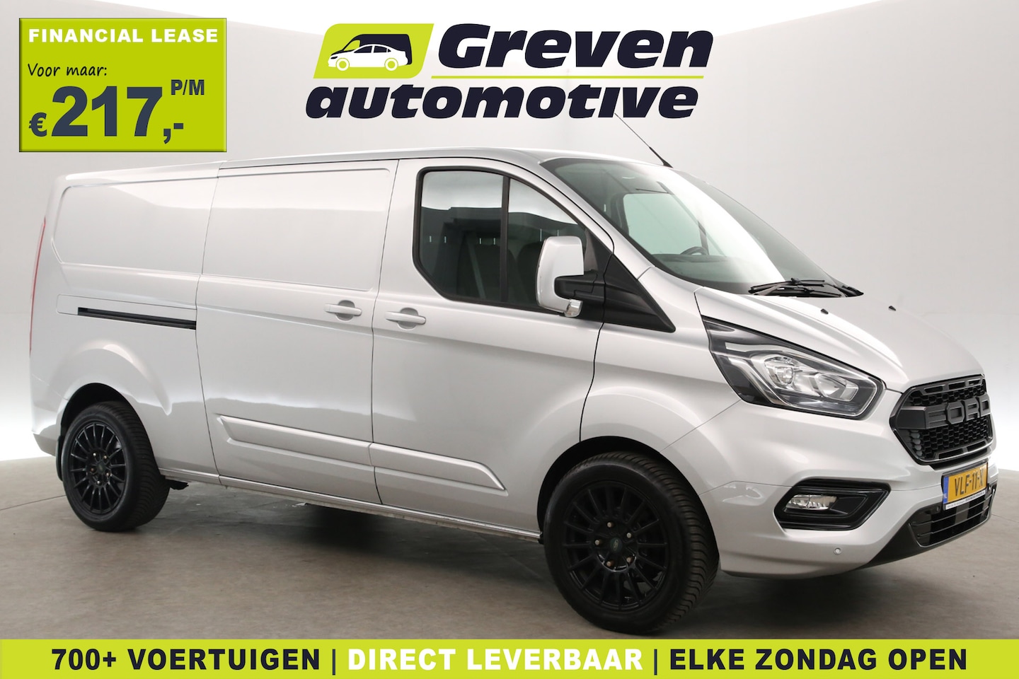 Ford Transit Custom - 2.0 TDCI L2H1 | Airco | Cruise | 3 Zits | Trekhaak | Parkeersens. - AutoWereld.nl
