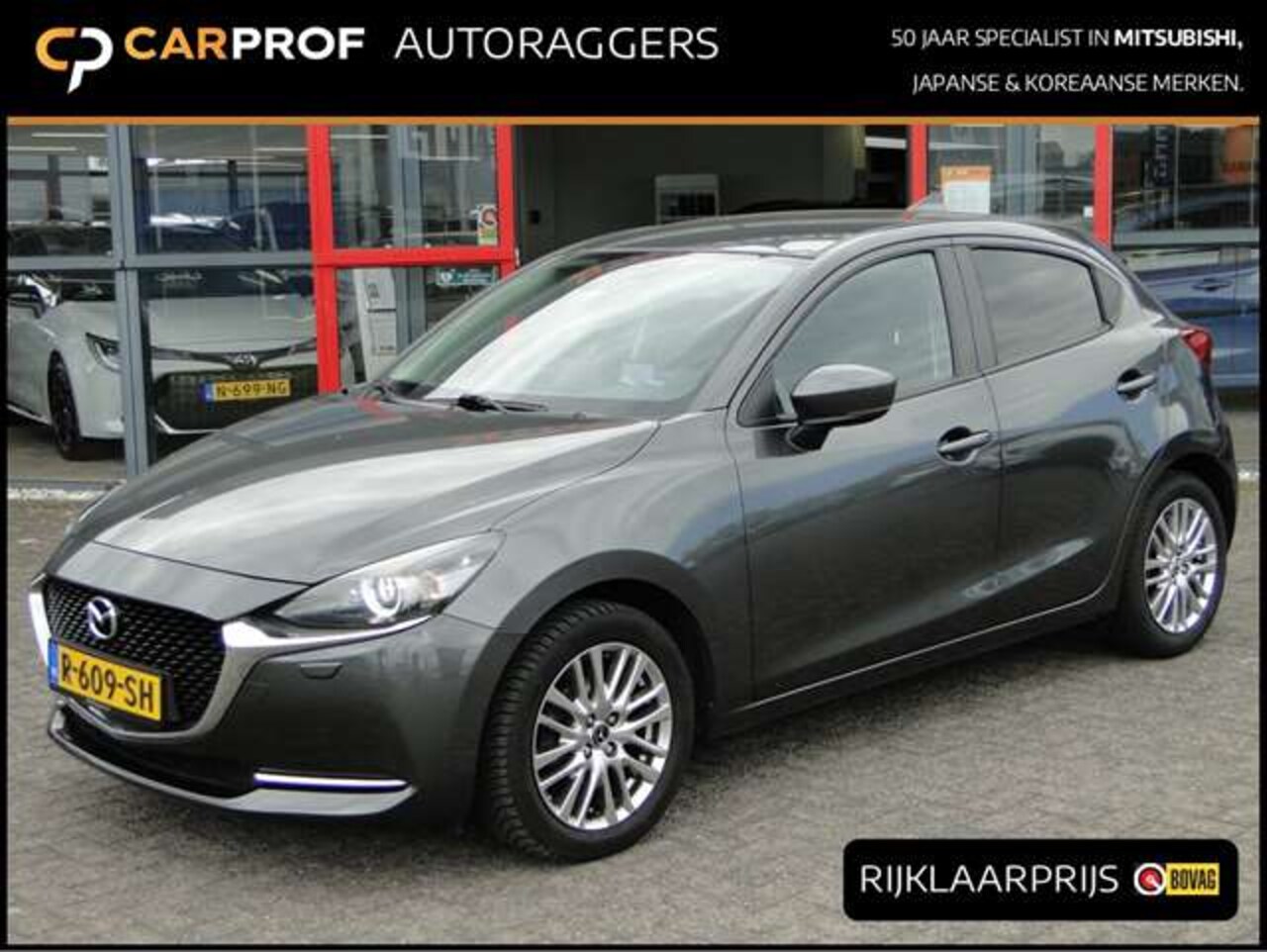 Mazda 2 - 1.5 Skyactive-G Luxury | Head-Up | Navi | Carplay | Led | Camera - AutoWereld.nl