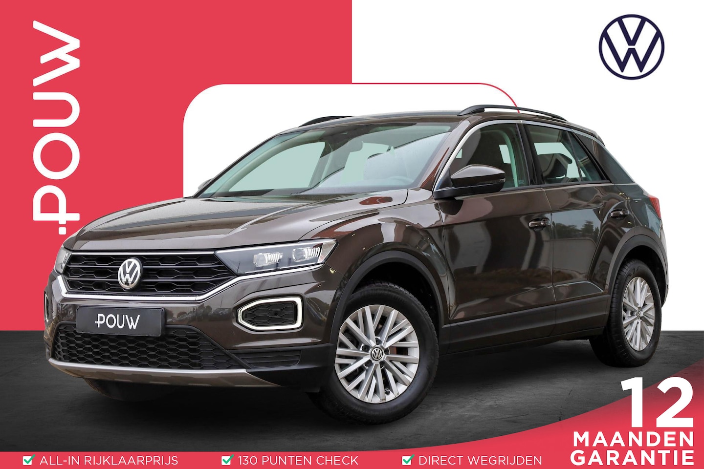 Volkswagen T-Roc - 1.5 TSI 150pk DSG Style Business | Trekhaak | Parkeersensoren | Cruise Control Adaptief - AutoWereld.nl