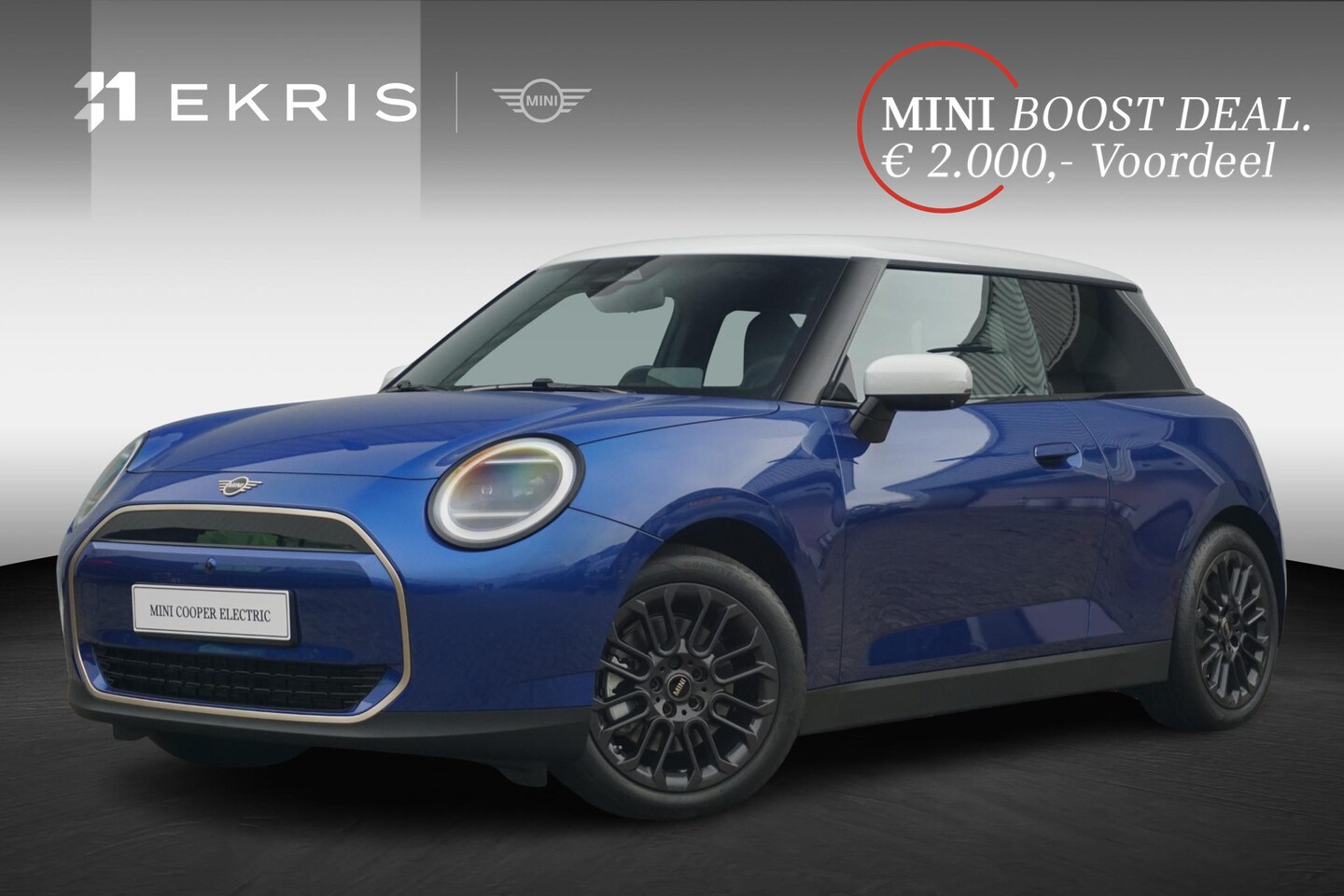 MINI Cooper - 3-deurs E Favoured Trim | Pakket L | Comfort Access | Panoramadak | Stoel & Stuurverwarmin - AutoWereld.nl