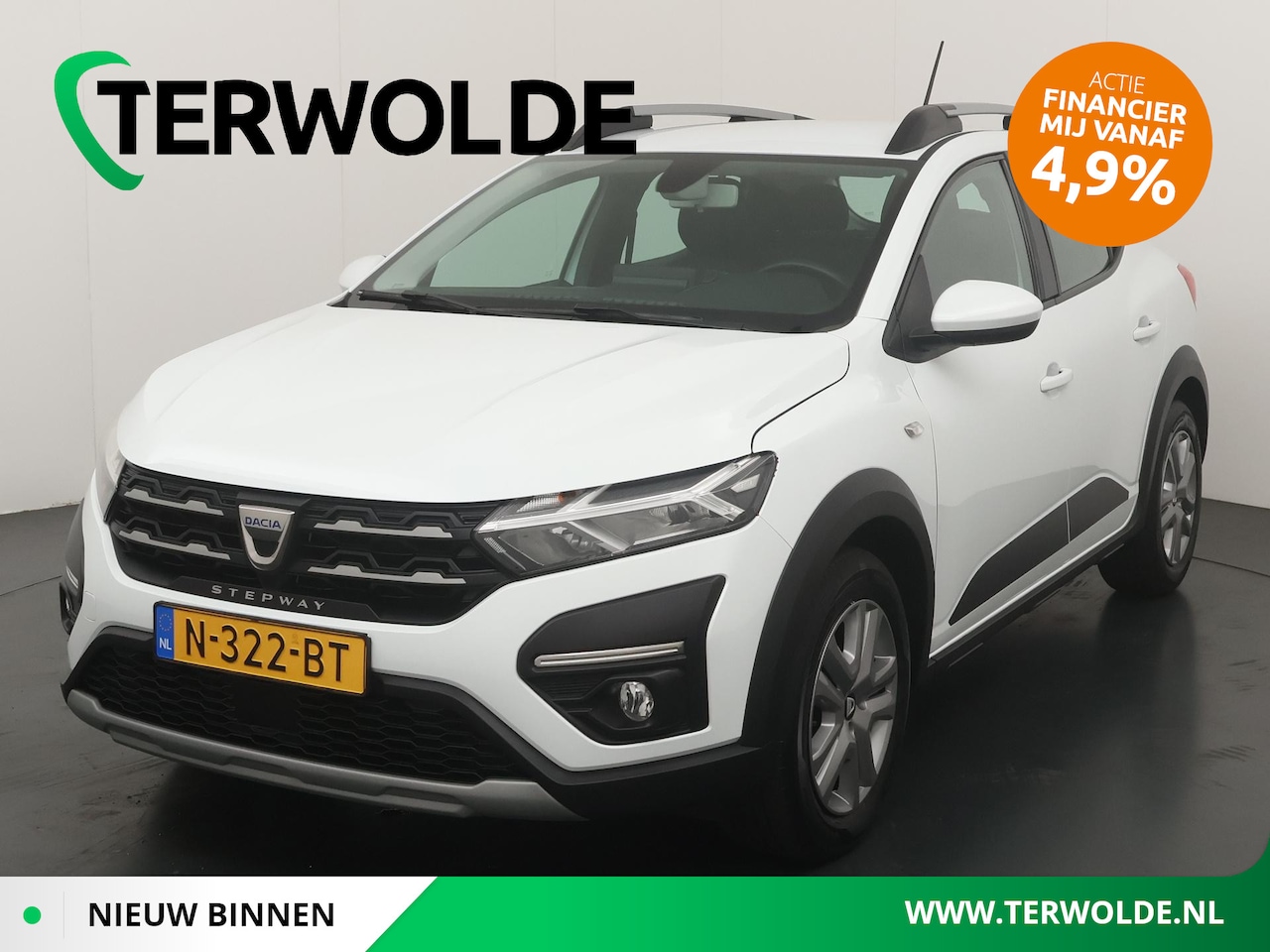Dacia Sandero Stepway - TCe 100 Bi-Fuel GPF Comfort | Parkeercamera | Apple Carplay/Android Auto | - AutoWereld.nl