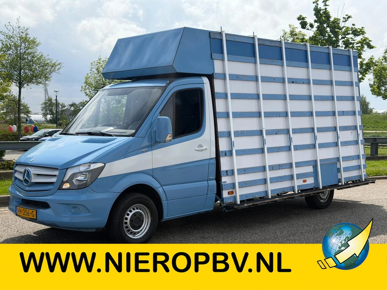 Mercedes-Benz Sprinter - 313CDI Glasresteelwagen 180,000KM 3 Zits 4,32 Wielbasis - AutoWereld.nl